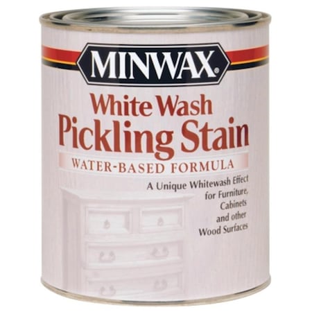 Minwax 1 Quart White Wash Pickling Stain 61860 MI309666